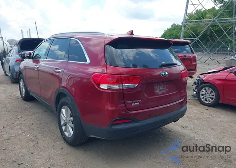 2016 Kia Sorento 2.4L Lx from USA, damaged, VIN 5XYPGDA35GG106197